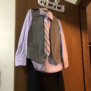Boys suit and tie